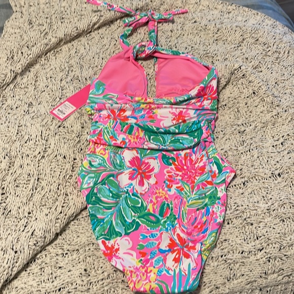 NWT Lilly Pulitzer Ledger Halter One Piece - Picture 11 of 11